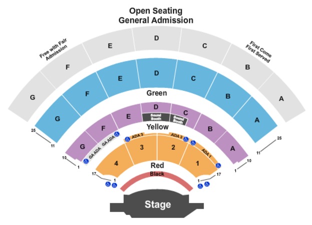 Oregon State Fairgrounds Tickets In Salem Oregon Seating Charts 