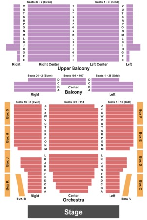 Lincoln Theatre End Stage