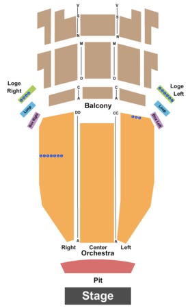 Saenger Theatre End Stage