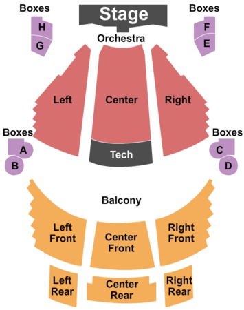 Mishler Theatre End Stage