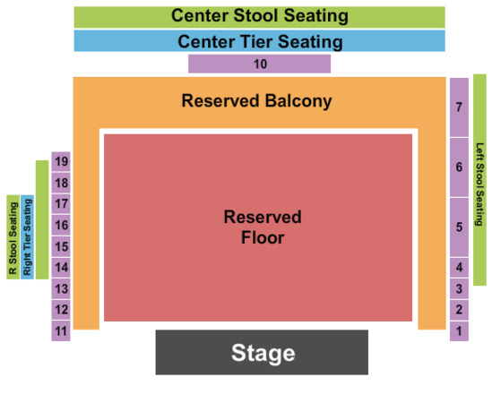 The Fillmore Endstage Reserved