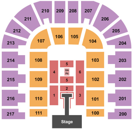 Bert Ogden Arena NKOTB 2022