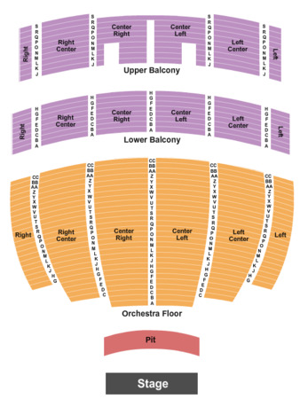 Knoxville Civic Auditorium Endstage GA Pit