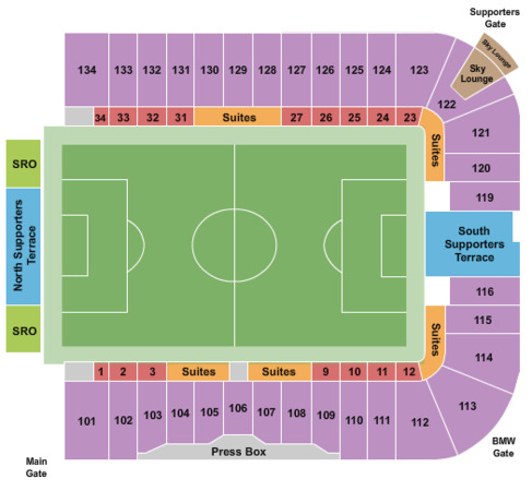 Earthquakes Stadium Soccer 2