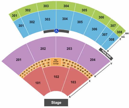 Oak Mountain Amphitheatre End Stage