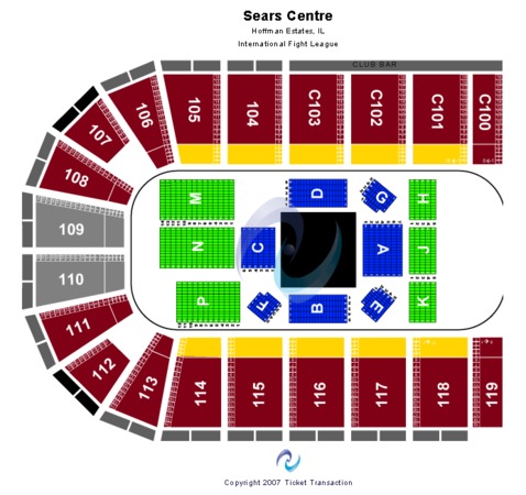 sears centre arena tickets in hoffman estates illinois sears centre sears centre seating chart