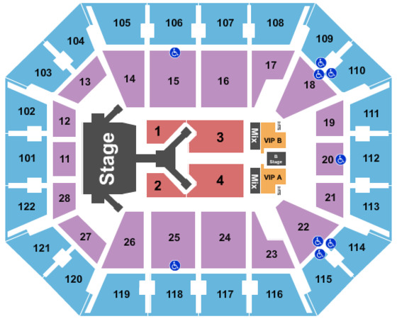 Mohegan Sun Arena Jonas Brothers 2023