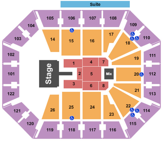 Mohegan Sun Arena Christian Nodal