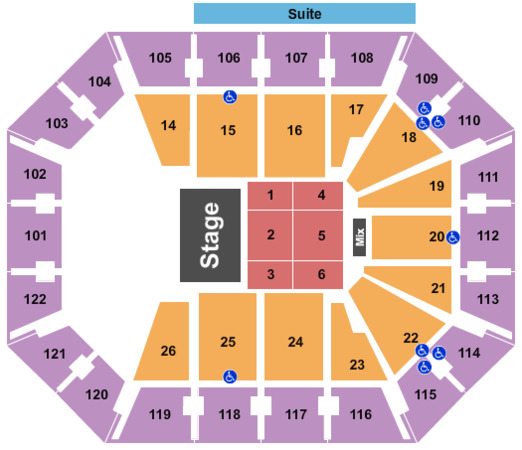 Mohegan Sun Arena Half House 3