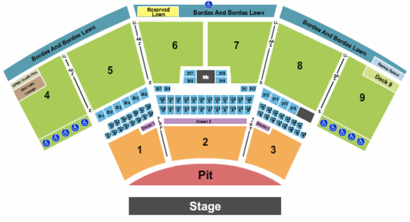 S&T Bank Music Park Endstage GA Pit 2023