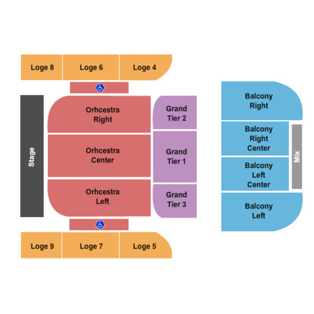 Springfield Symphony Hall End Stage