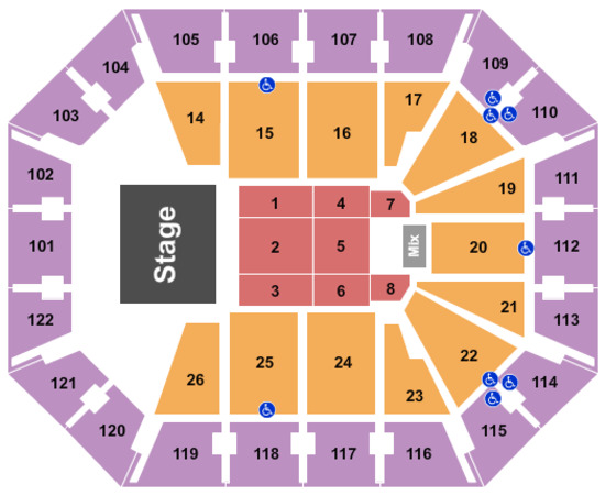 Mohegan Sun Arena Endstage 5