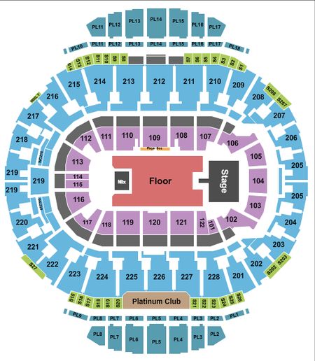 Scotiabank Saddledome Endstage GA Flr/ Catwalk 2 Row