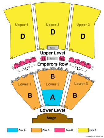 Caesars Atlantic City End Stage Zone