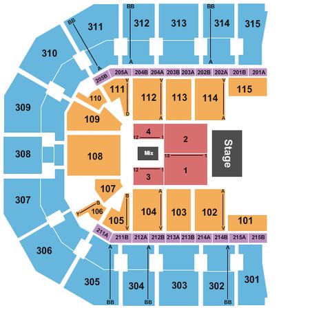 John Paul Jones Arena Endstage 9