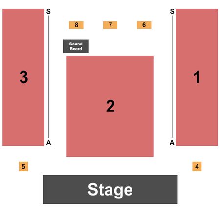 Hobart Art Theater Endstage/VIP Tables 2