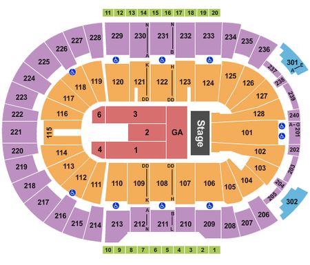 Amica Mutual Pavilion Endstage GA 2