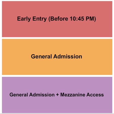 Trio Charlotte GA/Mezz/Early Entry