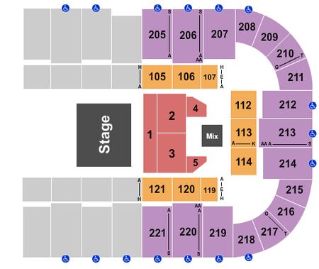 Tucson Arena At Tucson Convention Center Half House