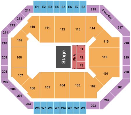Chartway Arena at Ted Constant Convocation Center Halfhouse RSV
