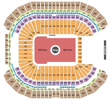 State Farm Stadium Kanye West