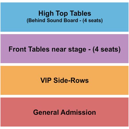 Hobart Art Theater GA/VIP/Front/High