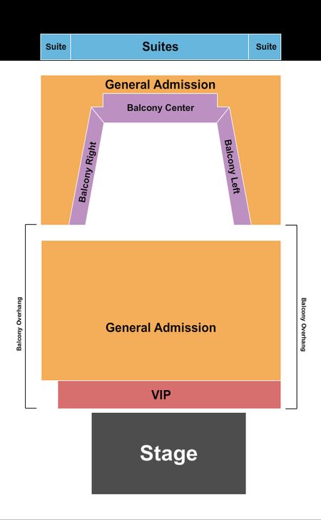 The Sylvee Enstage GA - VIP In Front