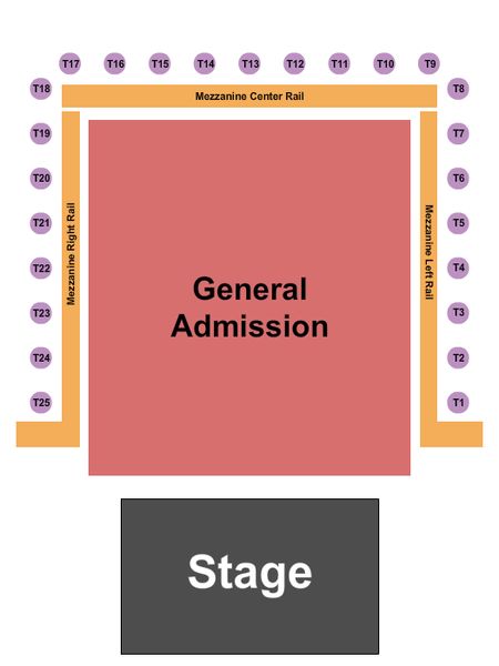 The Signal GA/Mezz/Tables