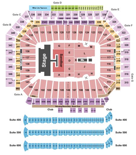 Ford Field Kenny Chesney 1