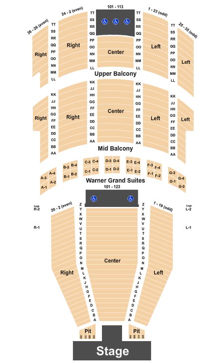 Warner Theatre - DC Endstage Catwalk