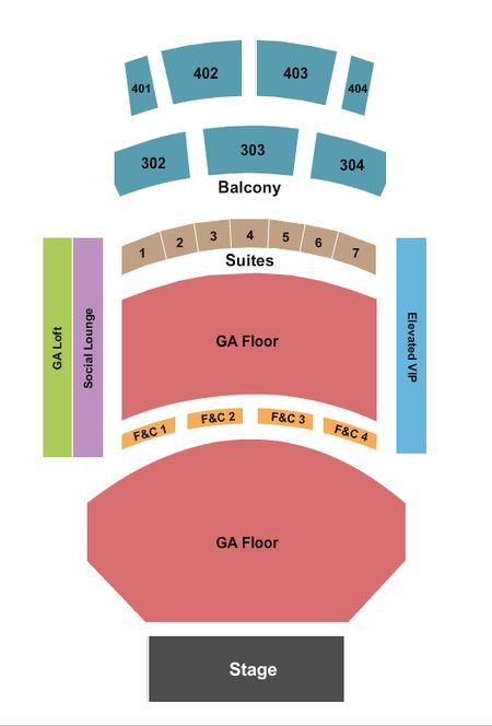 The Theater at Virgin Hotels Endstage GA Floor 4