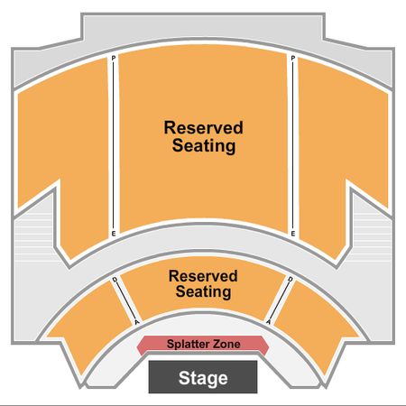 Kelsey Theatre At Mercer Endstage Splatter Zone