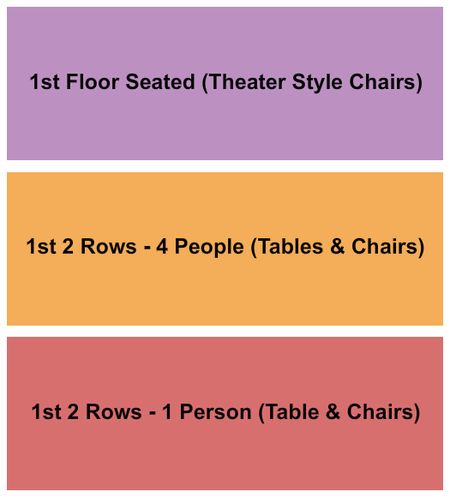 Victory North 1st 2 Rows & 1st Floor Seated