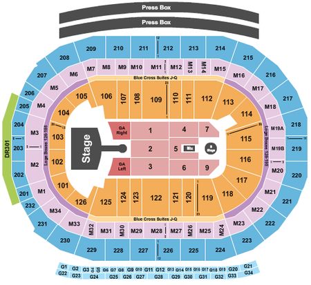 Little Caesars Arena Greta Van Fleet
