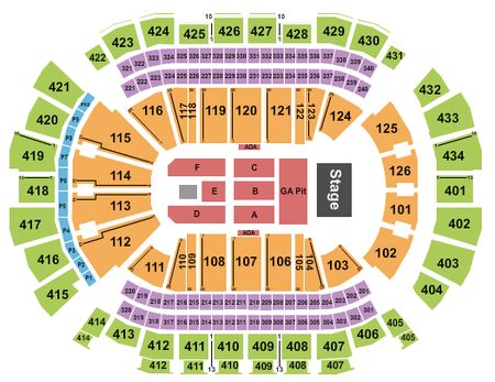 Toyota Center Endstage GA Pit 3