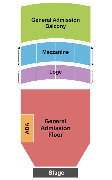 Fox Theater Endstage GA Balcony 2